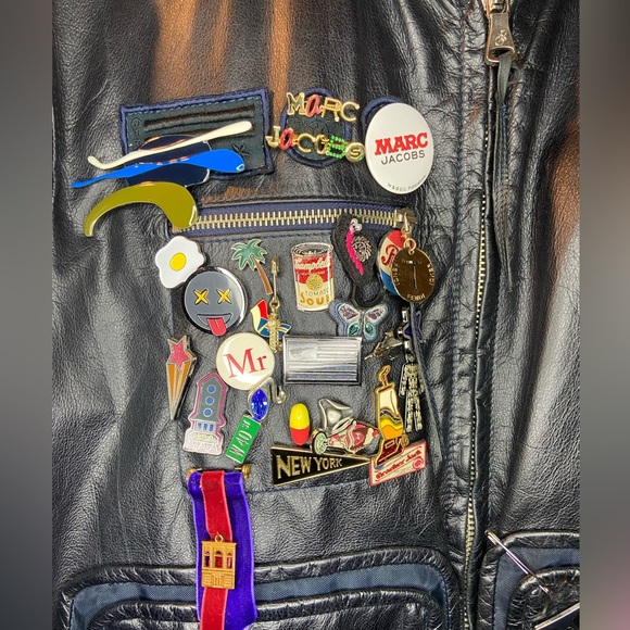 Men’s RARE JEANFRANCO FERRE leather jacket - Picture 7 of 9